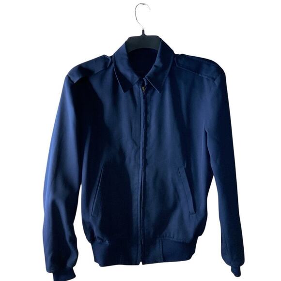 Air Force Military Uniform Wool Jacket Mens Large Long Sleeve Casual Minimalist - Picture 4 of 11